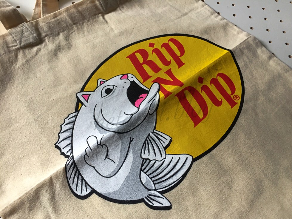 キャットフィッシュトートバッグ（リップンディップ）